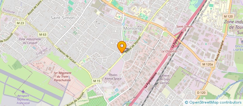localisation de l'entreprise MADAME CHAHRAZAD ARABAT à TOULOUSE
