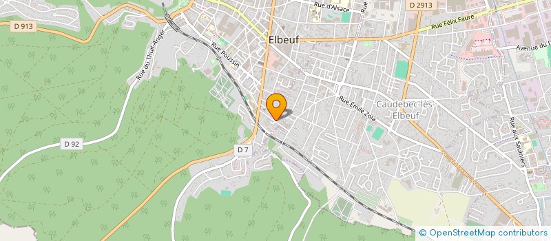 localisation de l'entreprise MADAME CHAHRAZAD ID HASSI à ELBEUF