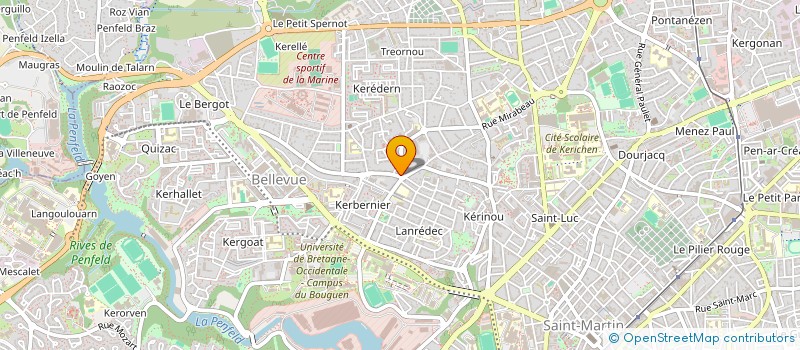 localisation de l'entreprise MADAME CHAHRAZAT MENDJAL à BREST