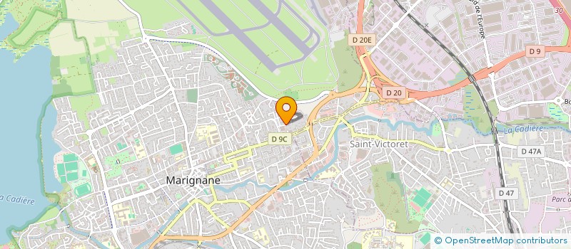 localisation de l'entreprise MADAME CHAHRAZED BENCHADI à MARIGNANE