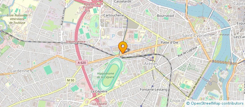localisation de l'entreprise MADAME CHAHRAZED M HAMEDI à TOULOUSE