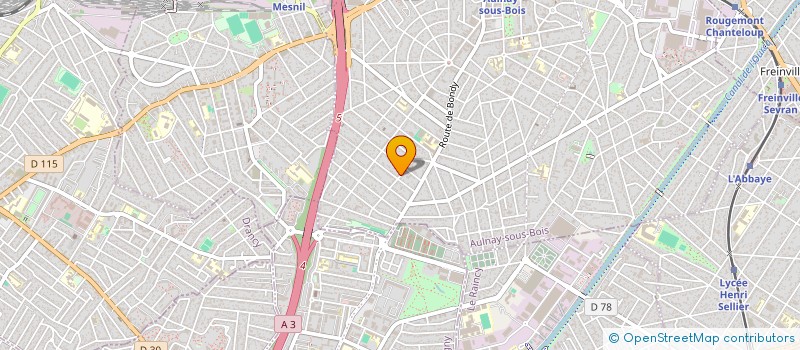 localisation de l'entreprise MADAME CHAHRAZED MAHERZI à AULNAY-SOUS-BOIS