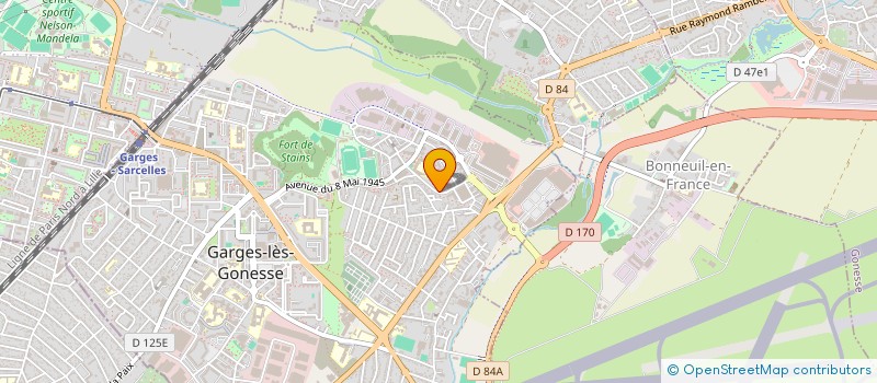 localisation de l'entreprise MADAME CHAHRAZED NOUIRA  GARGES-LES-GONESSE