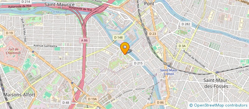 localisation de l'entreprise MADAME CHAHRAZED TOUMI  MAISONS-ALFORT