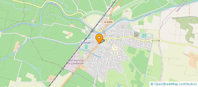 localisation de l'entreprise MADAME CHAHRAZEDE MEGHERBI  COURSAN