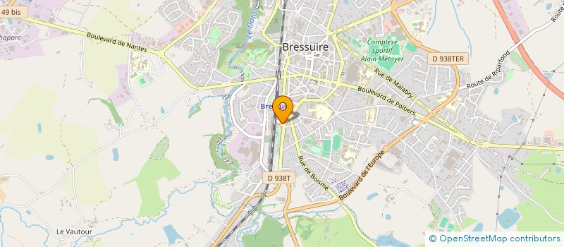 localisation de l'entreprise MADAME CHAIAA ALISALEM SAKHI  BRESSUIRE