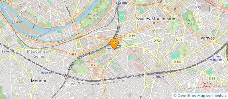 localisation de l'entreprise MADAME CHAIDA DRISSA à ISSY LES MOULINEAUX