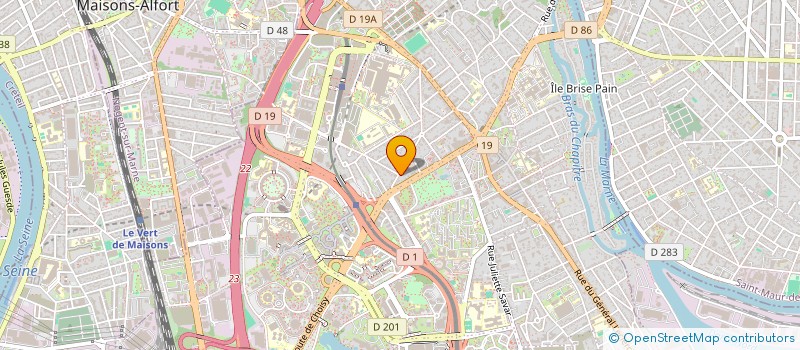 localisation de l'entreprise MADAME CHAILY RODICIO  CRETEIL