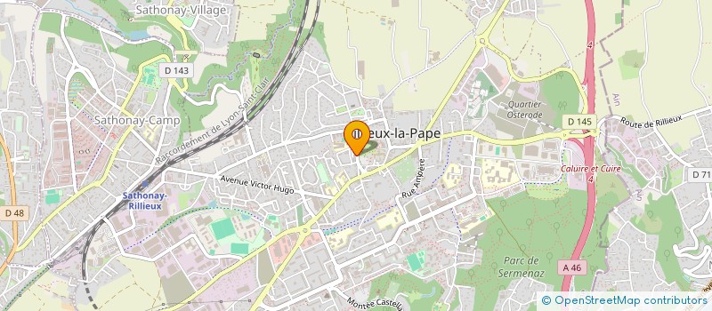 localisation de l'entreprise MADAME CHAIMA AICHOUR  NEUVILLE-SUR-SAONE