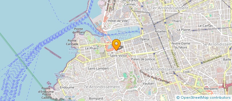 localisation de l'entreprise MADAME CHAIMA AISSAOUI  MARSEILLE