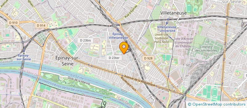 localisation de l'entreprise MADAME CHAIMA AIT KHANDOUCH à EPINAY-SUR-SEINE