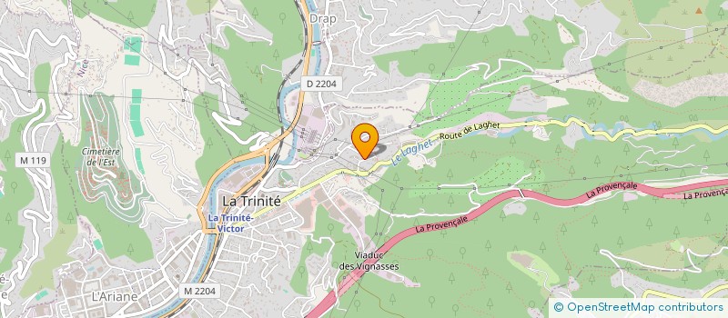 localisation de l'entreprise MADAME CHAIMA AIT SAID  DRAP