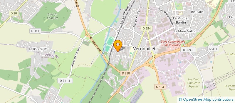 localisation de l'entreprise MADAME CHAIMA ALAMI MARROUNI à VERNOUILLET