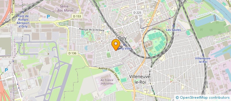 localisation de l'entreprise MADAME CHAIMA AZAHAF  ORLY