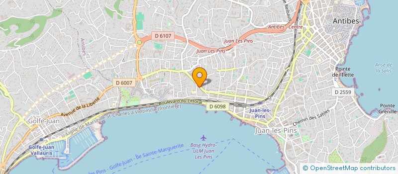 localisation de l'entreprise MADAME CHAIMA BAHLOUL à ANTIBES