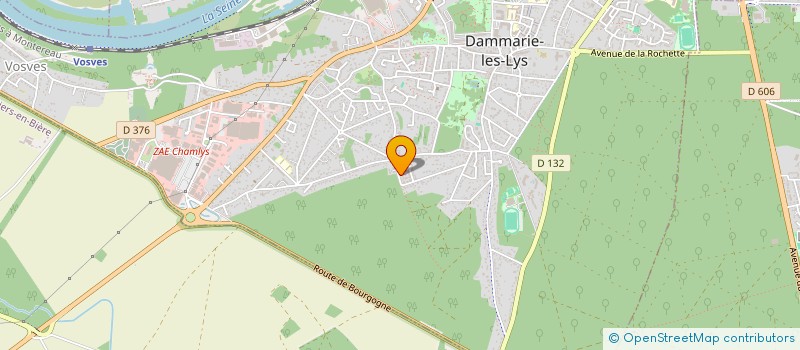 localisation de l'entreprise MADAME CHAIMA BENAMARA à DAMMARIE-LES-LYS