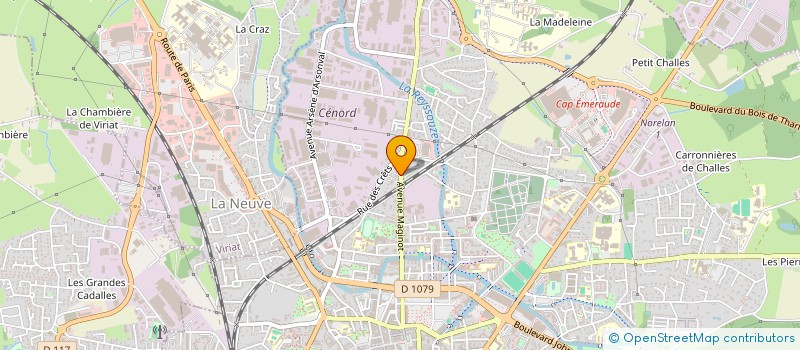 localisation de l'entreprise MADAME CHAIMA BENSAYOUR à BOURG-EN-BRESSE