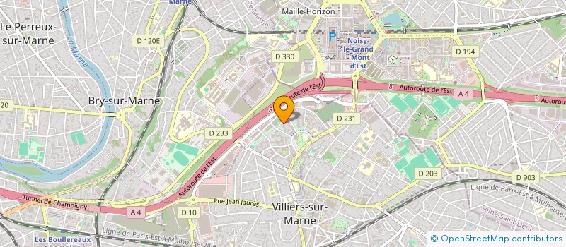localisation de l'entreprise MADAME CHAIMA BENSSEKOUM à VILLIERS-SUR-MARNE