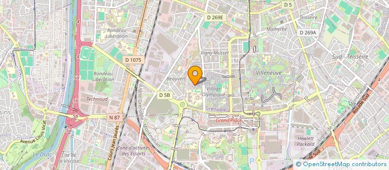 localisation de l'entreprise MADAME CHAIMA BOUKIL  GRENOBLE