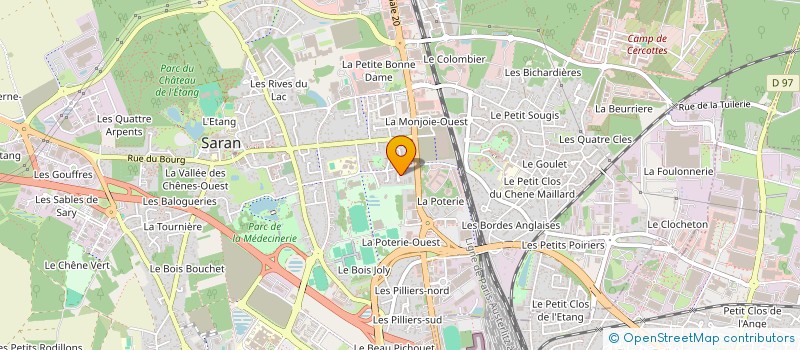 localisation de l'entreprise MADAME CHAIMA BOUMARAF à SARAN