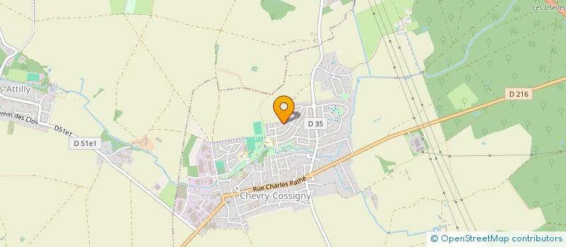 localisation de l'entreprise MADAME CHAIMA DRIOUICHE  CHEVRY-COSSIGNY