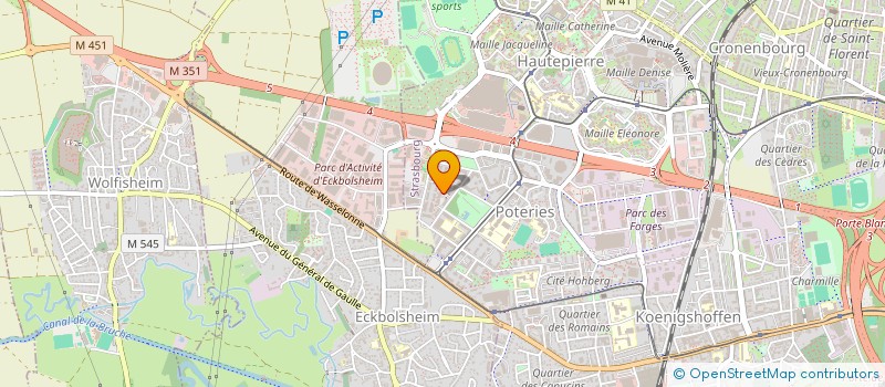 localisation de l'entreprise MADAME CHAIMA EL AMRI  STRASBOURG