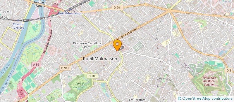 localisation de l'entreprise MADAME CHAIMA EL OUAKDI  MONTESSON