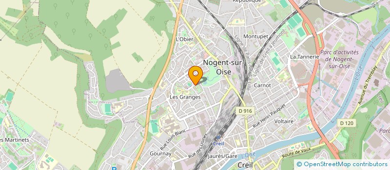 localisation de l'entreprise MADAME CHAIMA ELABIAD-ES-SAKALI  NOGENT-SUR-OISE