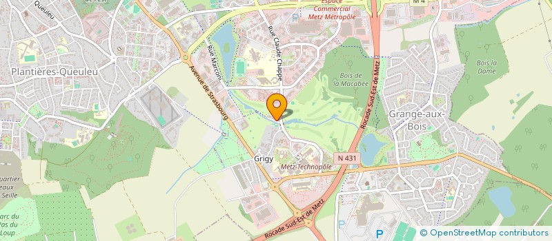 localisation de l'entreprise MADAME CHAIMA ELARCHAOUI  METZ