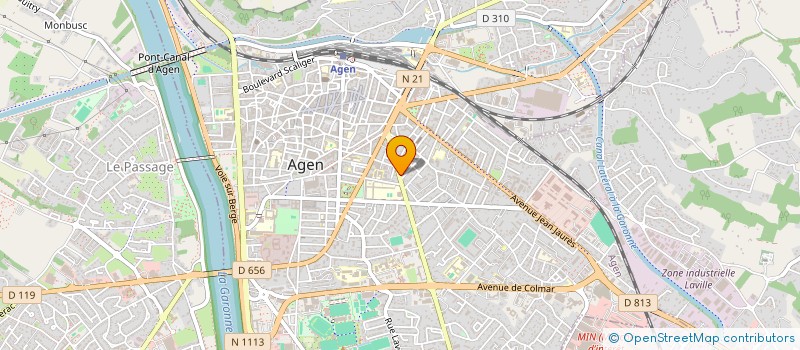 localisation de l'entreprise MADAME CHAIMA ES SAMTI à AGEN
