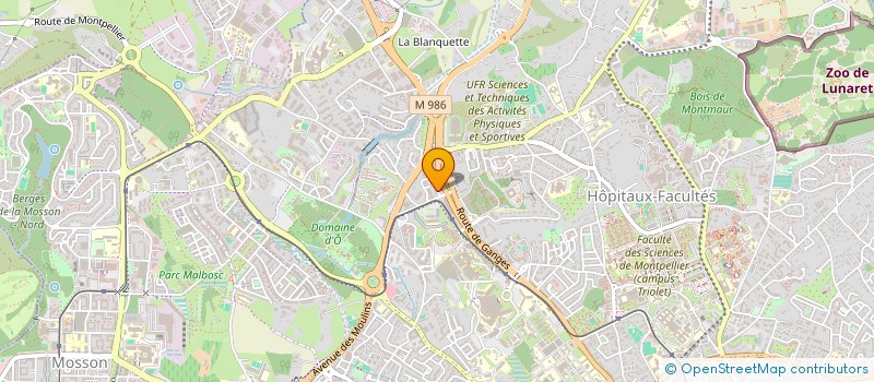 localisation de l'entreprise MADAME CHAIMA ESSAOUI à MONTPELLIER