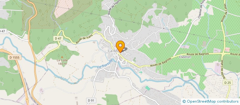 localisation de l'entreprise MADAME CHAIMA GALLEL  LA MOTTE