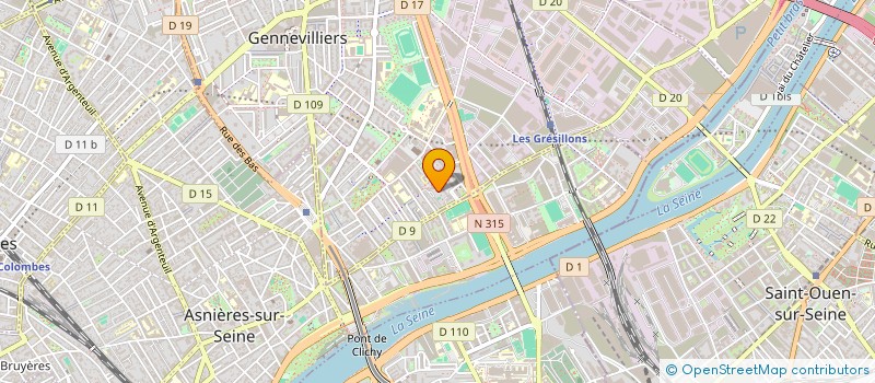 localisation de l'entreprise MADAME CHAIMA GUEMOUR  GENNEVILLIERS