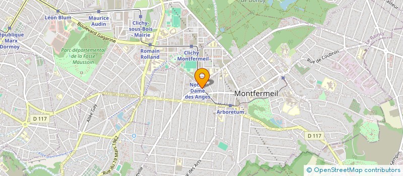 localisation de l'entreprise MADAME CHAIMA KAROURI à MONTFERMEIL