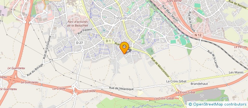 localisation de l'entreprise MADAME CHAIMA LEMFEREJ à TREGUEUX