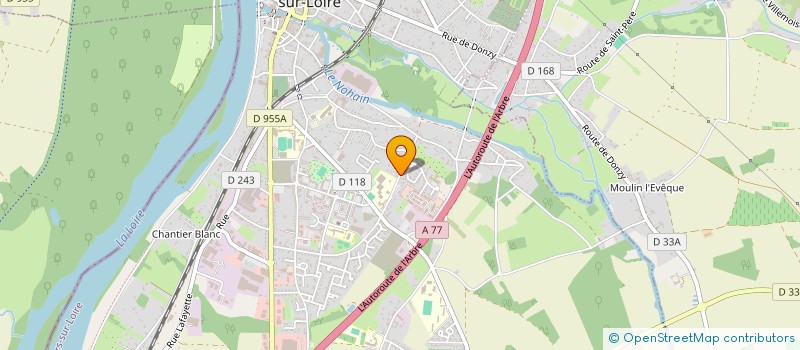 localisation de l'entreprise MADAME CHAIMA MAIZ à COSNE-COURS-SUR-LOIRE