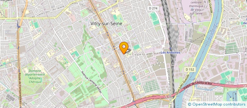 localisation de l'entreprise MADAME CHAIMA MOKNI à VITRY-SUR-SEINE