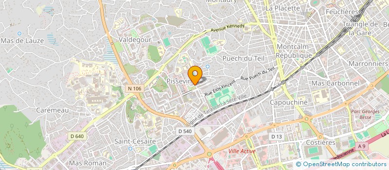 localisation de l'entreprise MADAME CHAIMA SEDDI  NIMES