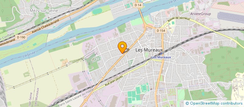 localisation de l'entreprise MADAME CHAIMA SMOUNI à LES MUREAUX