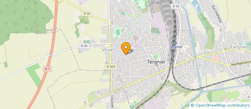 localisation de l'entreprise MADAME CHAIMA ZAIOTUNI à TERGNIER