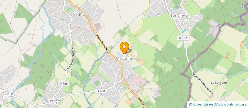 localisation de l'entreprise MADAME CHAIMA ZARHOUNI  ORNEX