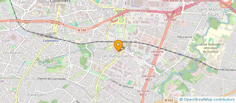 localisation de l'entreprise MADAME CHAIMAA GOURRI SEGAME à COLOMIERS