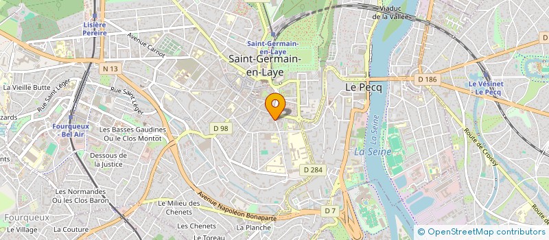 localisation de l'entreprise MADAME CHAIMAA HELLALI  COLOMBES