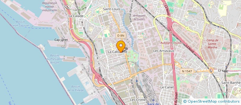 localisation de l'entreprise MADAME CHAIMAA MERINE à MARSEILLE
