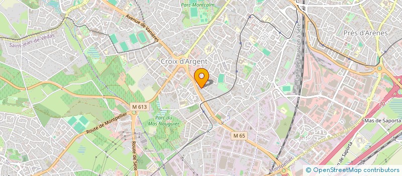 localisation de l'entreprise MADAME CHAIMAA MOUFALLAH à MONTPELLIER