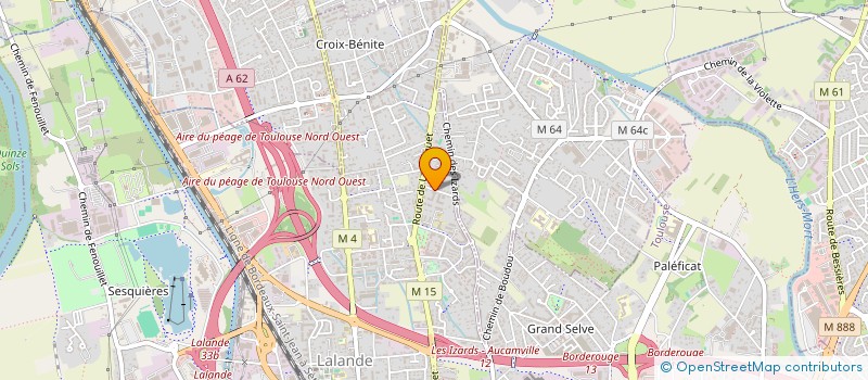 localisation de l'entreprise MADAME CHAIMAA SI AHMED  TOULOUSE