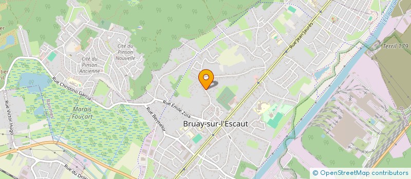 localisation de l'entreprise MADAME CHAIMAE BENBALLA  BRUAY-SUR-L'ESCAUT