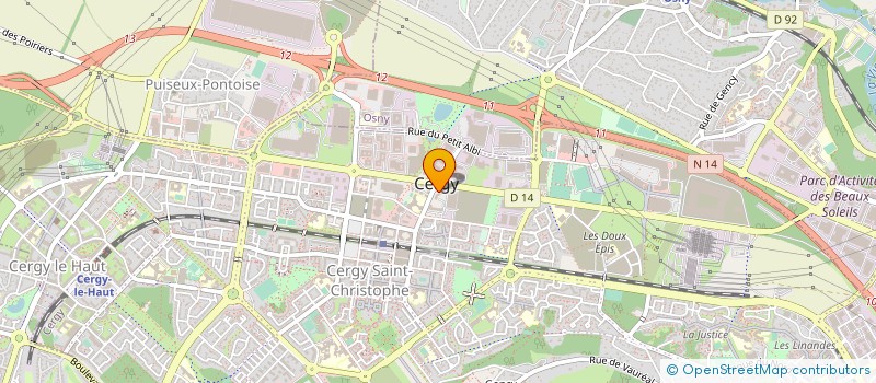 localisation de l'entreprise MADAME CHAIMAE LARAKI EL HOUSSAINI à LA GARENNE-COLOMBES