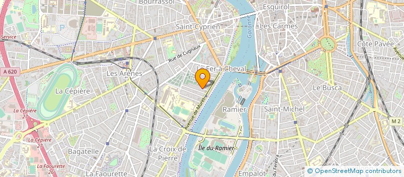 localisation de l'entreprise MADAME CHAIMAE MASBAH à TOULOUSE