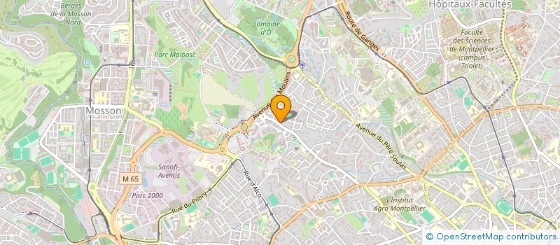 localisation de l'entreprise MADAME CHAIMAE MEFTAH à MONTPELLIER